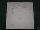 Frank Zappa - Studio Tan LP Test Pressing