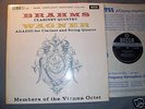 SXL 2297 Brahms Clarinet Quintet Vienna Octet wb/gr ed1