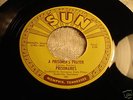 SUN-191-A PRISONER'S PRAYER-PRISONAIRES-ORIG-PUSH MARKS