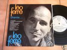 25CM LEO FERRE CHANTE LEO FERRE LE CHANT DU MONDE