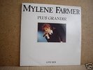 MYLENE FARMER SP promo 1990 PLUS GRANDIR  live mix