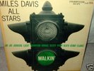 Prestige LP 7076 WALKIN' MILES DAVIS SEXTET YELLOW/BLK