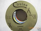 BOB AND THE SHOWMEN 45 ALRIGHT ON COULEE LABEL ROCKER