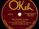 Eva Taylor w/ Clarence Williams on Okeh 4927 Exc-