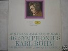 MOZART 46 SYMPHONIES BOHM 15 LP DG  BOX SET