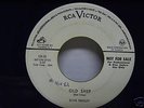 Elvis Presley Rare 45 RPM, Old Shep