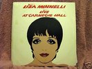 Liza Minnelli Lp.Andy Warhol Art.Live at Carnegie Hall
