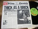 JETHRO TULL  -  Thick As A Brick,  ORIG 1972 LP... EX