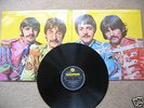BEATLES UK SGT PEPPERS LHCB-YELLOW BLACK MONO 1ST PRESS