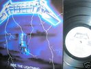 metallica- Ride the Lightning  white label promo