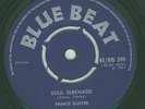 PRINCE BUSTER SOUL SERENADE OG UK 67 BLUE BEAT 7
