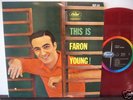 FARON YOUNG VERY RARE JAPAN RED VINYL 10
