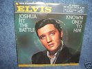 Elvis Presley Rare Joshua Fit The Battle 45