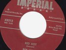 BOB LUMAN - Red Hot - Early Imperial Rockabilly 45 - NM