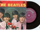 BEATLES - VERY RARE ORIGINAL GREEK SINGLE with P/S 