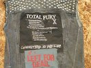 PUNK/HC VEST total fury left for dead crust sxe spazz