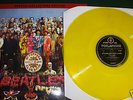 THE BEATLES SRT PEPPERS LHCB RARE YELLOW VINYL MINT