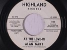 ALAN GARY: At The Love-in / Good Lovin' Woman 45 (dj) Rock & Pop