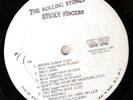 ROLLING STONES Sticky Fingers LP White Lbl Promo MONO