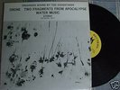 Tod Dockstader - Drone/Two Fragments From Apocalypse LP