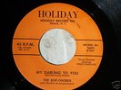 Orig '57 BOP-CHORDS 2nd Press Orange HOLIDAY #2601 NM