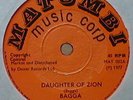 Bagga Daughter of Zion UK 1977 7” Matumbi Music