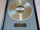 DJ QBERT Platinum DIRTSTYLE RECORDS FAN CLUB PLAQUE =D