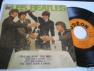THE BEATLES TELL ME WHAT.. RARE FRENCH EP  LOOK