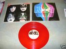 KISS DYNASTY GERMAN IMPORT RED VINYL LP W/ SLEEVE RARE