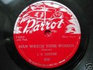 J.B. LENOIR 'MAMMA TALK TO YOUR DAUGHTER' PARROT 78