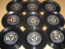 9 LONDON TRI 45s - LARRY WILLIAMS EDDIE COCHRAN CRESTS