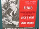 Elvis Presley Such A Night 45 W/ Sleeve NM