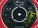 THE EYES You're too much Mercury '66 mod freakbeat gem