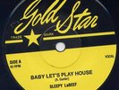 ROCKABILLY Unissued SLEEPY LABEEF Baby Let's Paly House