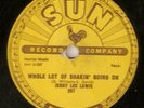 JERRY LEE LEWIS  SUN 267  WHOLE LOTTA SHAKIN  78 RPM VG