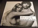 ROSEMARY'S BABY-LOVE SONGS--INDUSTRIAL EXPERIMENTAL PTV