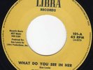 Rare Soul Funk 45 INELL YOUNG - WHAT DO YOU SEE IN HER?