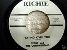 RARE  DOO WOP. TEDDY and the CONTINENTALS on RICHIE