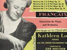 LXT 2963/ FAURE/FRANCAIX/KATHLEEN LONG,piano/MARTINON