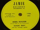 DUANE EDDY - REBEL ROUSER - Original 1958 Issue 78 RPM