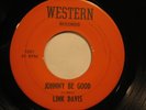 RARE ROCKABILLY 45 LINK DAVIS on WESTERN - HEAR IT