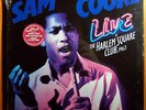 SAM COOKE AT HARLEM SQUARE SEALED PROMO LP w/PRESS KIT