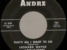 BELGIUM POPCORN / NORTHERN SOUL- LEONARD WAYNE - ANDRE