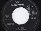 BEATLES * 'If I fell' * 1964 UK Export#DP 562