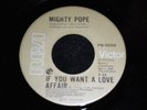 MIGHTY POPE 45 RCA MANY RIVERS TO CROSS RARE SOUL