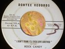 ROCK CANDY 45 Baltimore Northern Soul Dontee Joe Tate 7