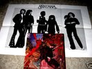 M- 1970 Orig SANTANA Abraxas + POSTER Black Magic Psych