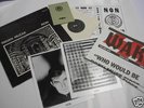 NON pagan muzak Boyd Rice + 2 photos & Zines