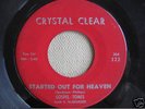 BLACK GOSPEL DOO-WOP GOSPEL-TONES on CRYSTAL CLEAR