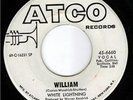 WHITE LIGHTNING - WILLIAM - RARE USA GARAGE FUZZ LISTEN